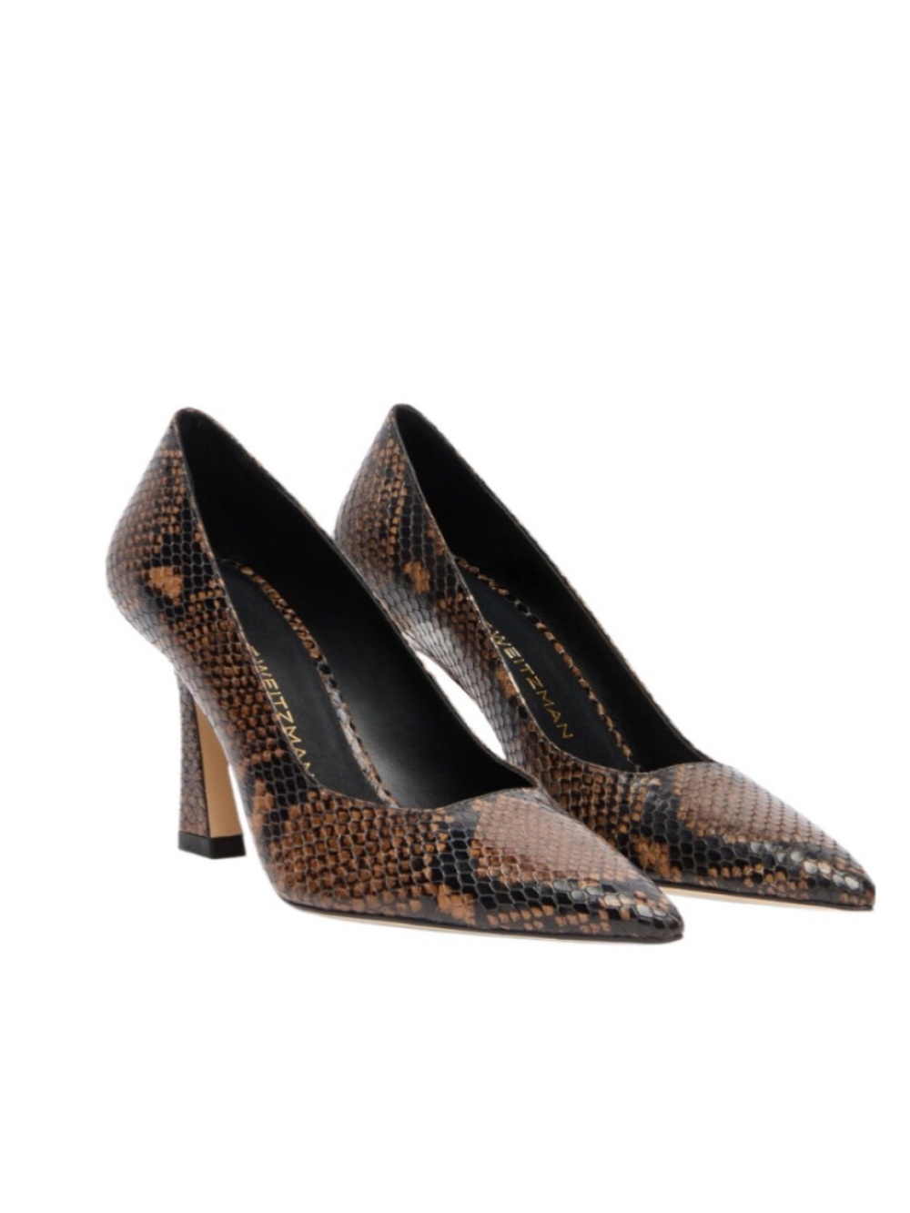 Stuart Weitzman Vinnie Pumps - snakeskin 🤎🖤